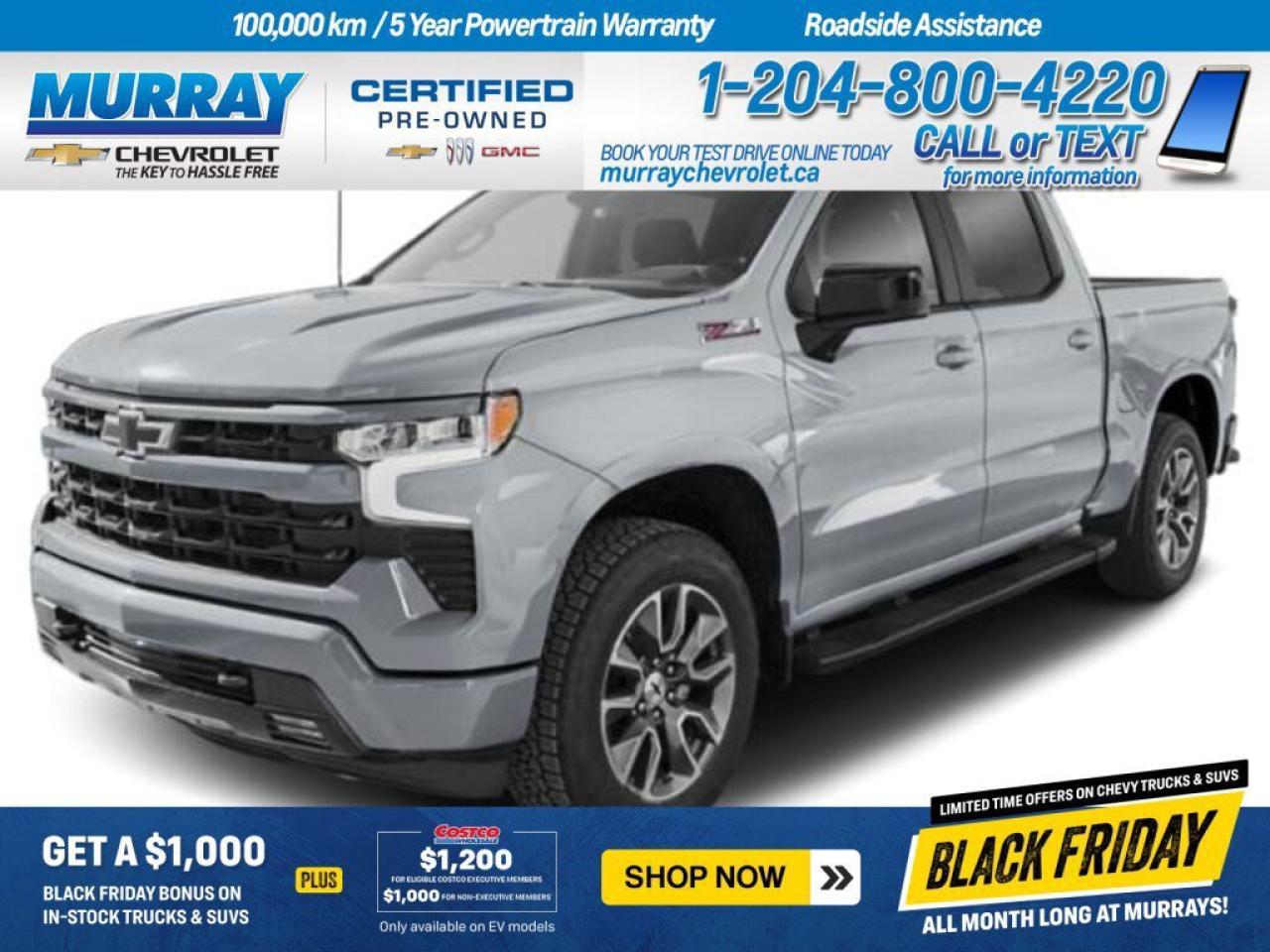 New 2026 Chevrolet Silverado 1500 RST for sale in Winnipeg, MB