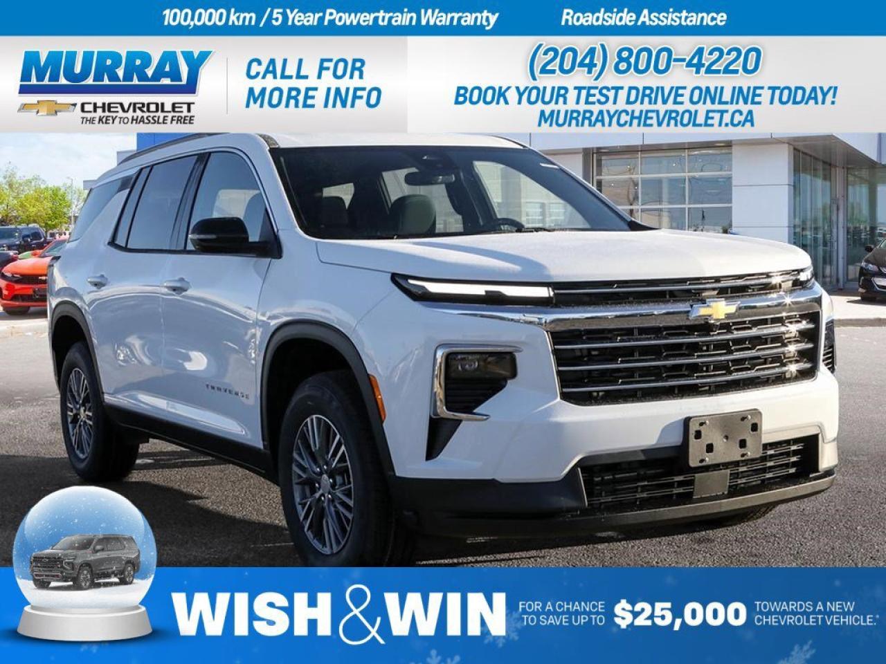 New 2026 Chevrolet Traverse LT for sale in Winnipeg, MB