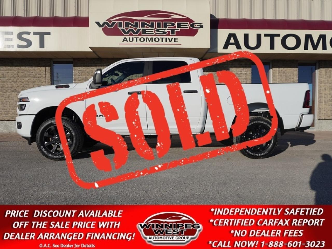 Used 2025 RAM 3500 BRAND NEW CUMMINS SAVE BIG!! ONLY 37KMS!!! for sale in Headingley, MB