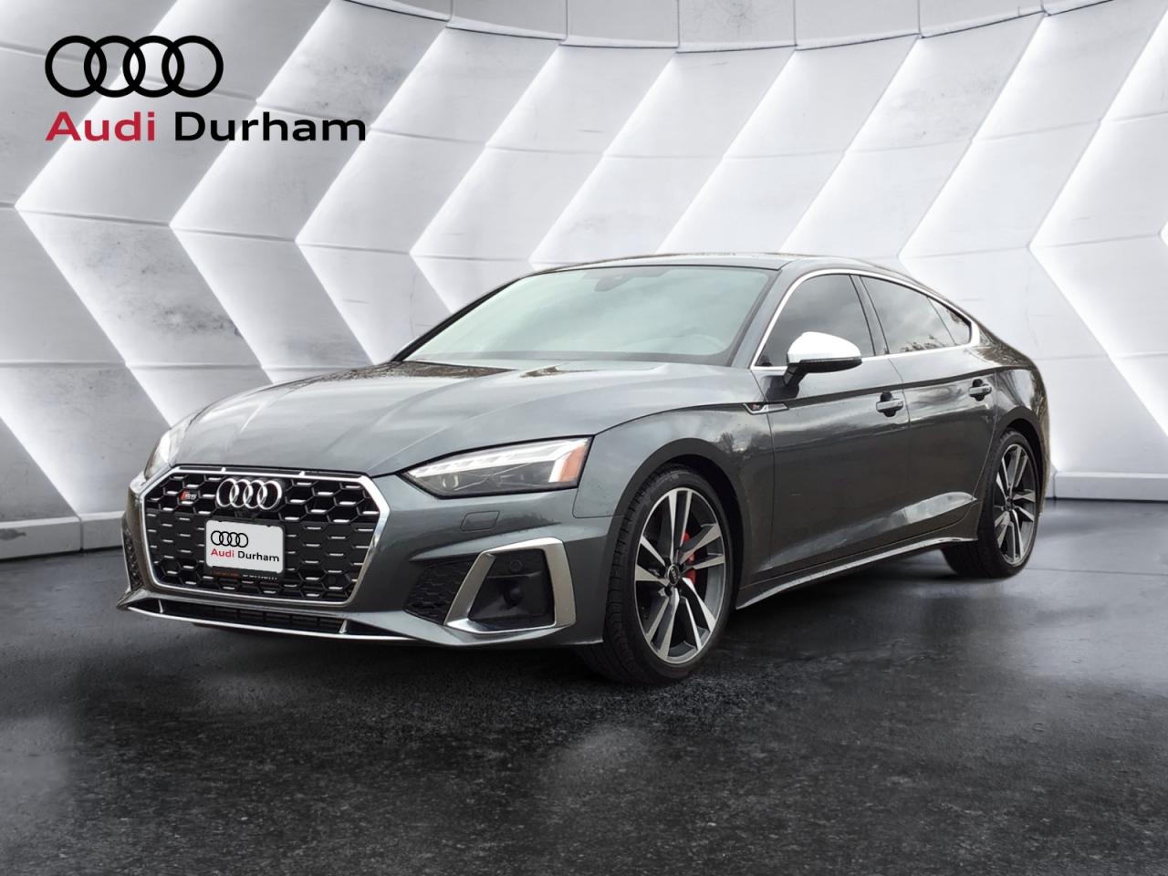 Used 2023 Audi S5 Sportback 3.0T Technik + Carbon Inlays | Heated Rear Seats for sale in Whitby, ON