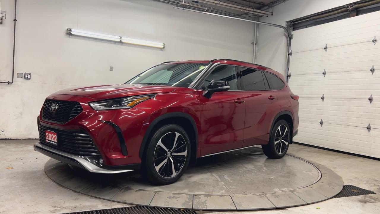 2022 Toyota Highlander XSE AWD | 7-PASS | HTD LEATHER | SUNROOF |CARPLAY Photo3