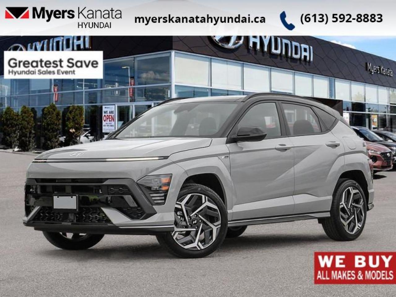 New 2026 Hyundai KONA N Line AWD w/Two-Tone Roof  - $138.61 /Wk for sale in Kanata, ON