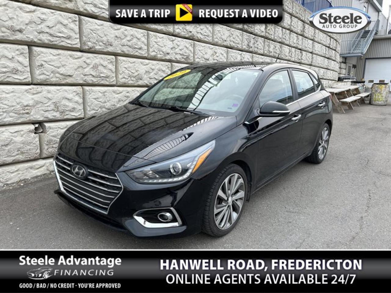 Used 2020 Hyundai Accent Ultimate - HEATED SEATS - HEATED STEERING WHEEL - SUNROOF for sale in Fredericton, NB