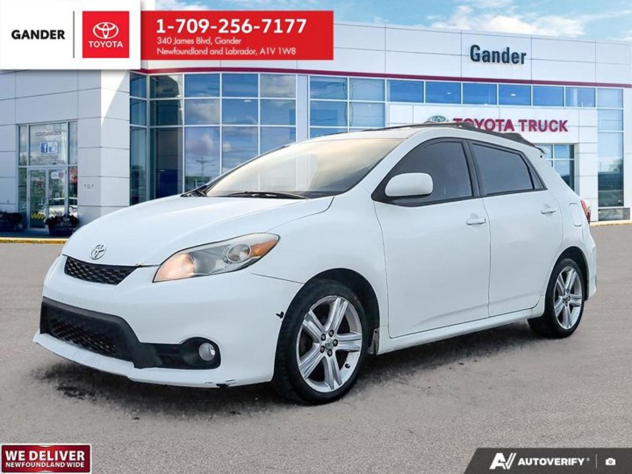 Used 2011 Toyota Matrix BASE for sale in Gander, NL