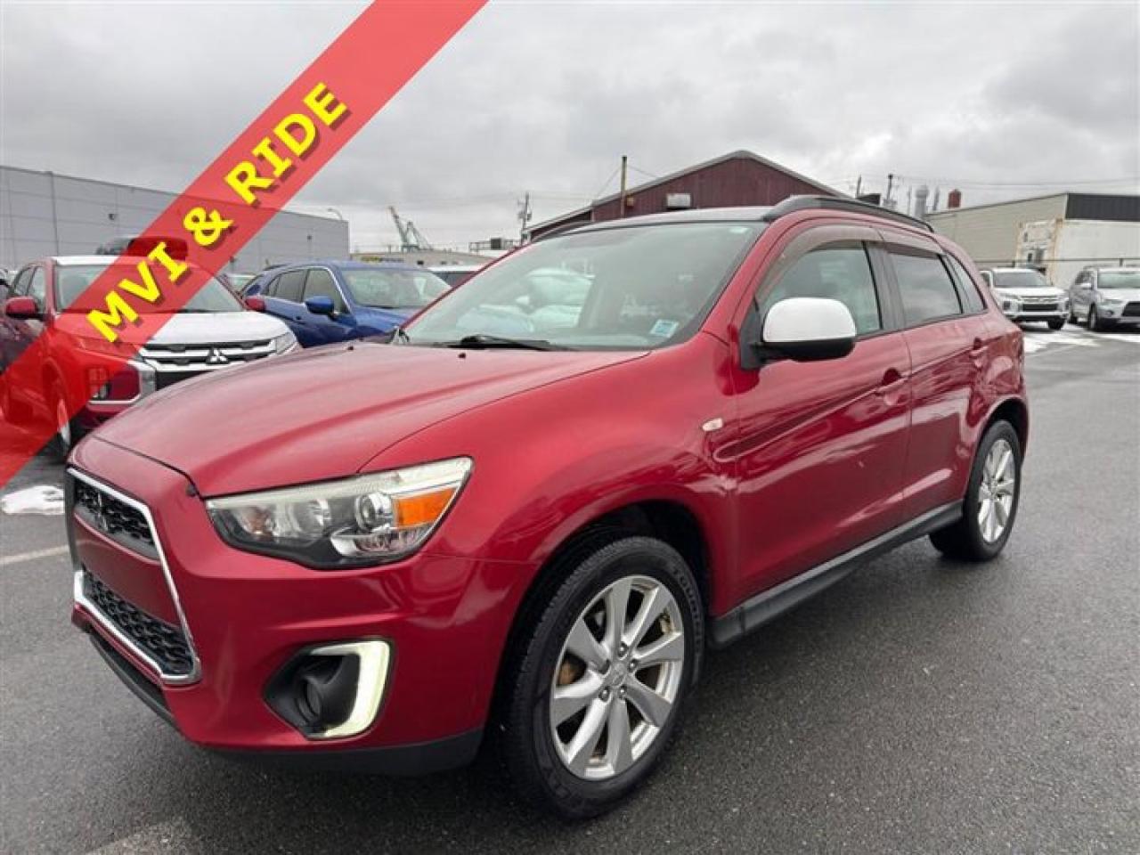 2015 Mitsubishi RVR GT MVI & RIDERed 2015 Mitsubishi RVR GT MVI & RIDE 4WD CVT 2.0L I4 DOHC 16V MIVECSteele Mitsubishi has the largest and most diverse selection of preowned vehicles in HRM. Buy with confidence, knowing we use fair market pricing guaranteeing the absolute best value in all of our pre owned inventory!Steele Auto Group is one of the most diversified group of automobile dealerships in Canada, with 60 dealerships selling 29 brands and an employee base of well over 2300. Sales are up over last year and our plan going forward is to expand further into Atlantic Canada and the United States furthering our commitment to our Canadian customers as well as welcoming our new customers in the USA.Reviews:* Powerful optional xenon lights, good fuel mileage, and decent performance from models with the available 2.4L engine were highly rated by RVR owners, many of whom also appreciated its handsome and blocky styling. The upgraded Rockford Fosgate stereo is commonly praised by owners, too. Source: autoTRADER.ca