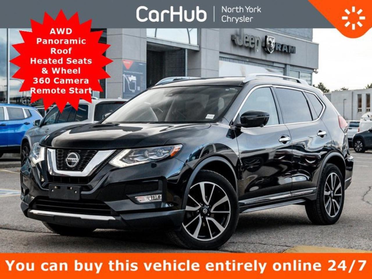 Used 2018 Nissan Rogue SL AWD Panoroof Heated Seats & Wheel 360 Cam Remote Start for sale in Thornhill, ON