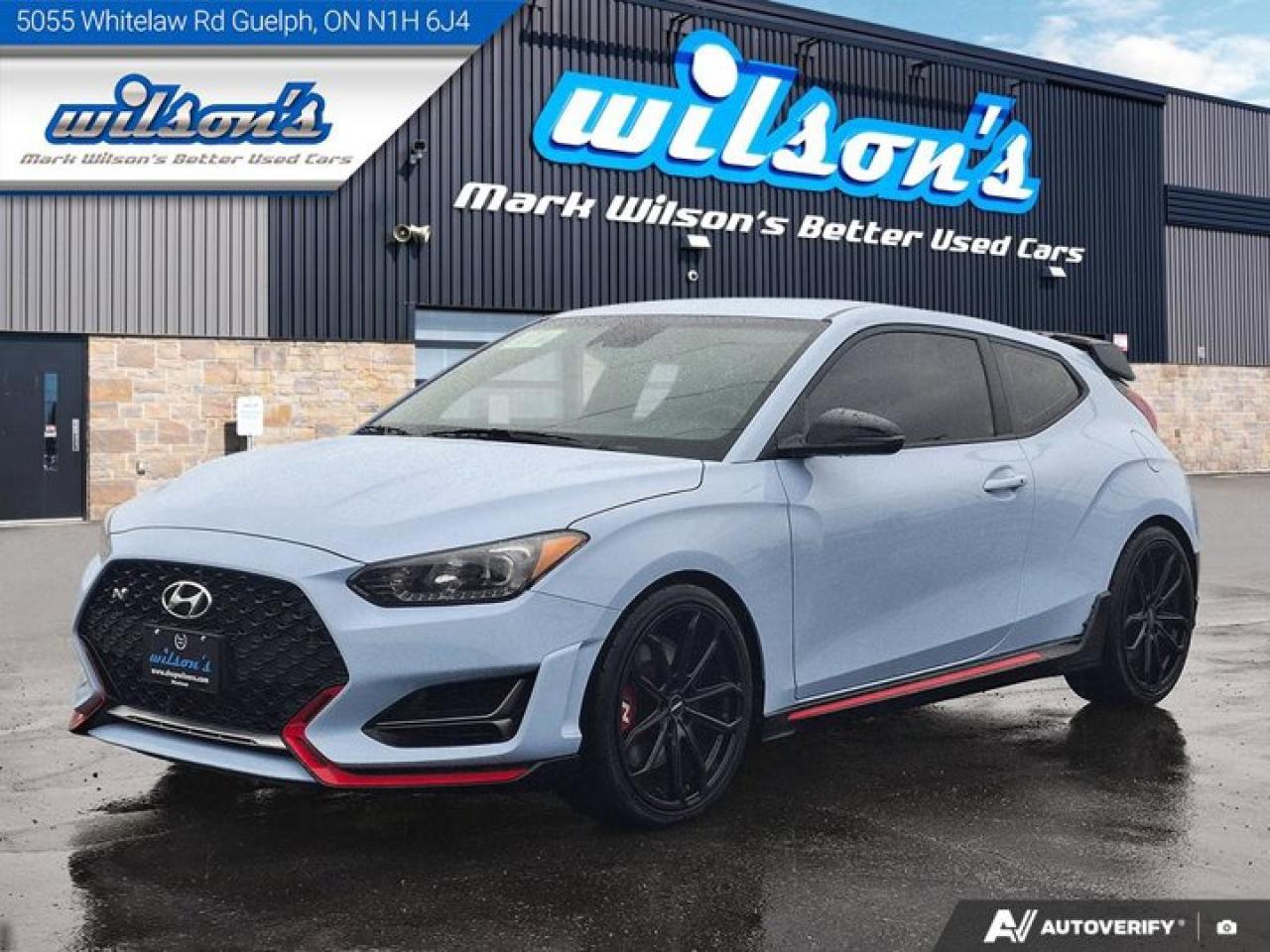 Used 2022 Hyundai Veloster N Manual | Nav | Android Auto + Carplay | Active Exhaust | Sport Bucket Seats | for sale in Guelph, ON