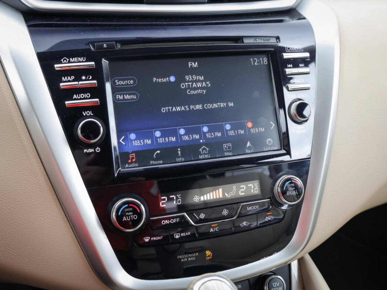 2018 Nissan Murano AWD Platinum  - Sunroof -  Navigation Photo