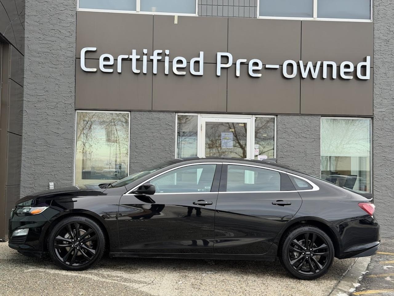 Used 2023 Chevrolet Malibu LT w/ SUNROOF / LOW KMS / NIGHT EDITION for sale in Calgary, AB