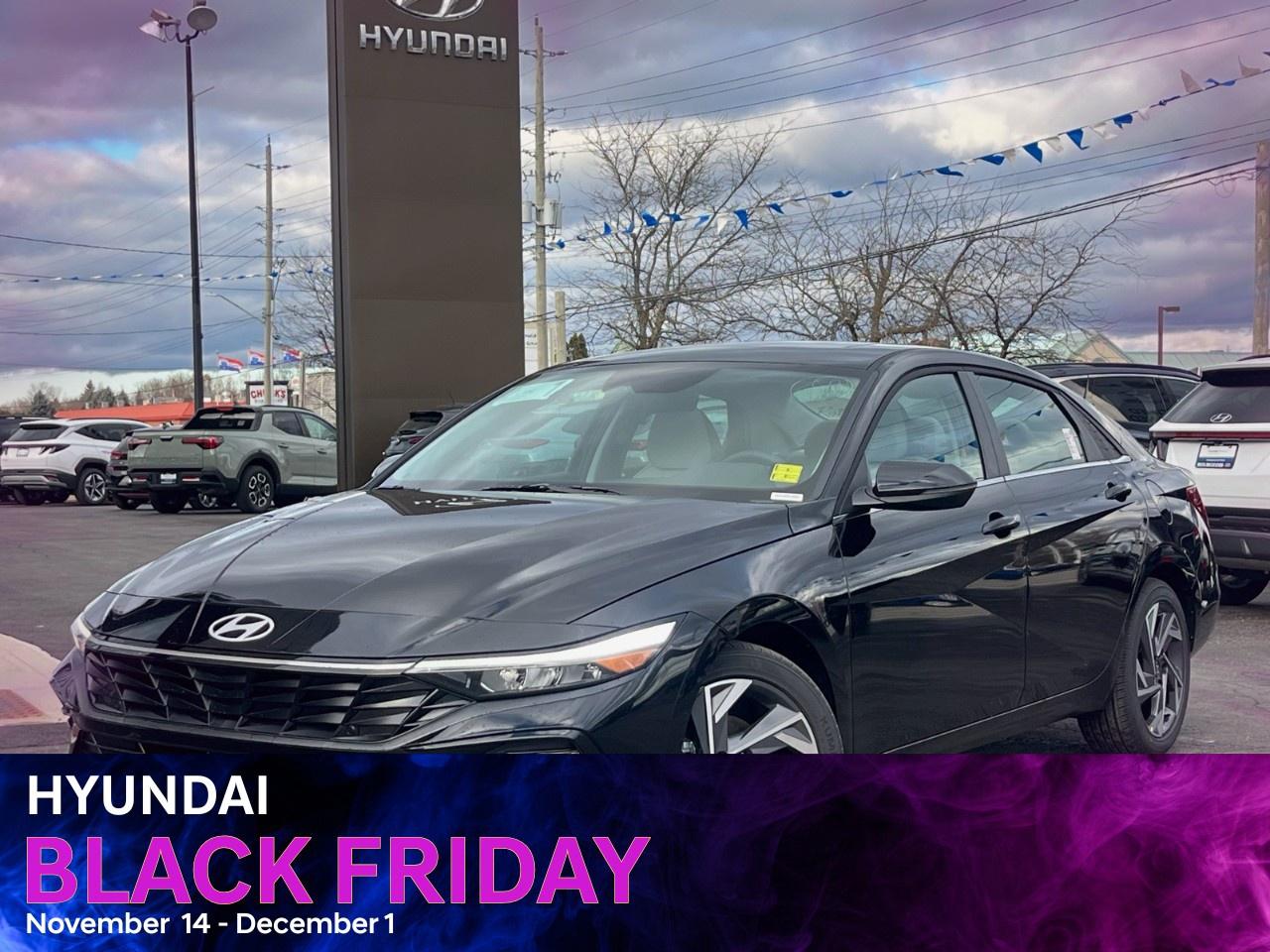 New 2026 Hyundai Elantra Luxury IVT w/Two-Tone Interior for sale in Midland, ON