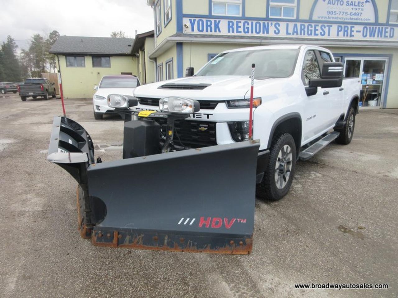 2022 Chevrolet Silverado 2500 3/4 TON CUSTOM-LS-MODEL 6 PASSENGER 6.6L - V8.. 4X4.. CREW-CAB.. 6.6-FOOT-BOX.. SNOW-EX-V-PLOW.. BACK-UP CAMERA.. BLUETOOTH SYSTEM.. Photo0