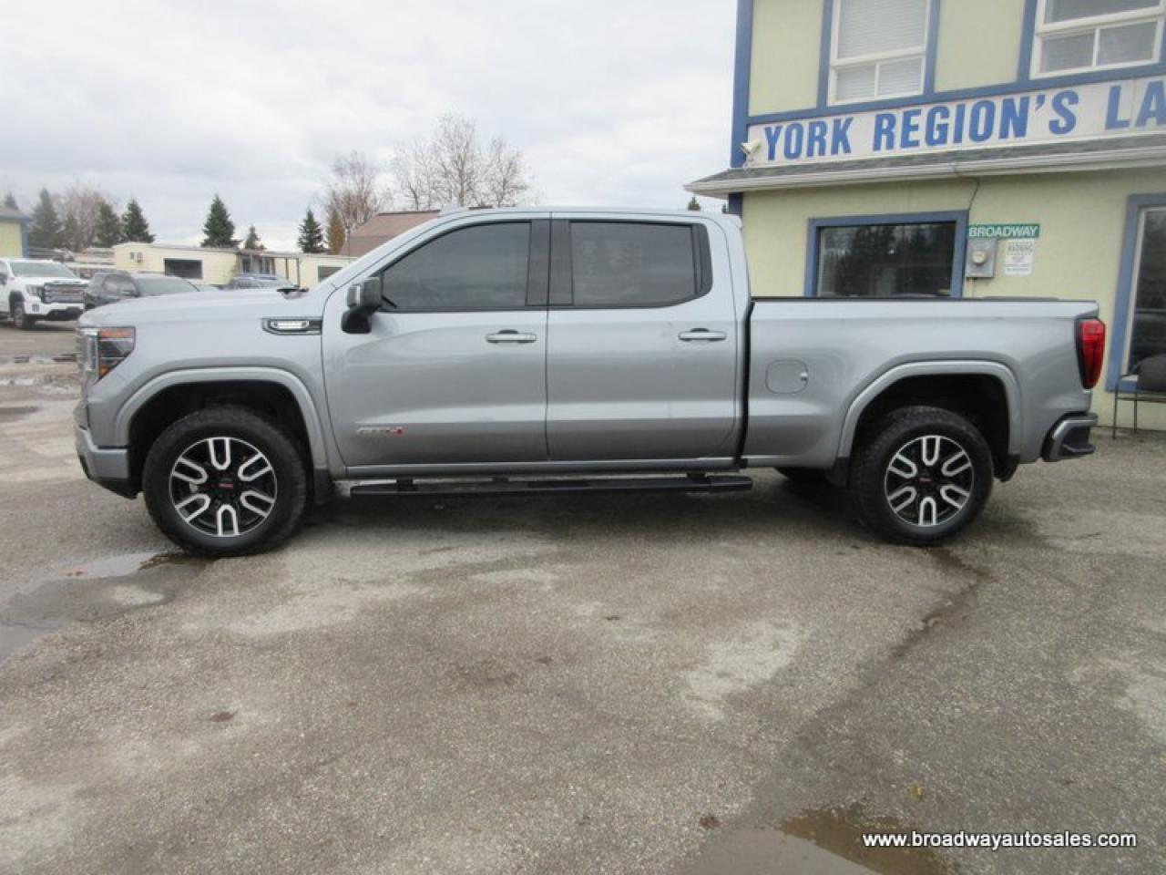 2023 GMC Sierra 1500 LOADED AT4-VERSION 5 PASSENGER 3.0L - DURAMAX.. 4X4.. CREW-CAB.. SHORTY.. LEATHER.. HEATED SEATS & WHEEL.. POWER SUNROOF.. BACK-UP CAMERA.. Photo2