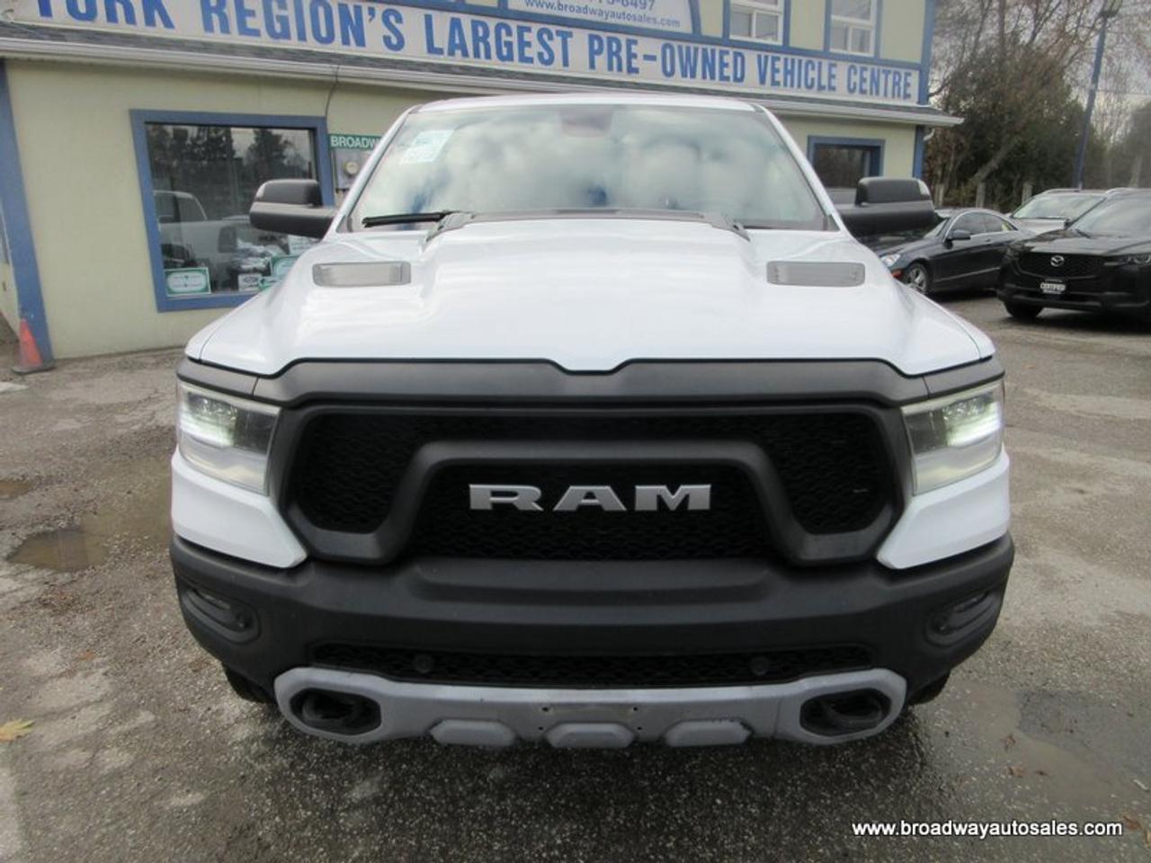 2020 RAM 1500 GREAT VALUE REBEL-PACKAGE 5 PASSENGER 3.0L - ECO-DIESEL.. 4X4.. CREW-CAB.. SHORTY.. NAVIGATION.. POWER SUNROOF & PEDALS.. HEATED SEATS & WHEEL.. Photo3