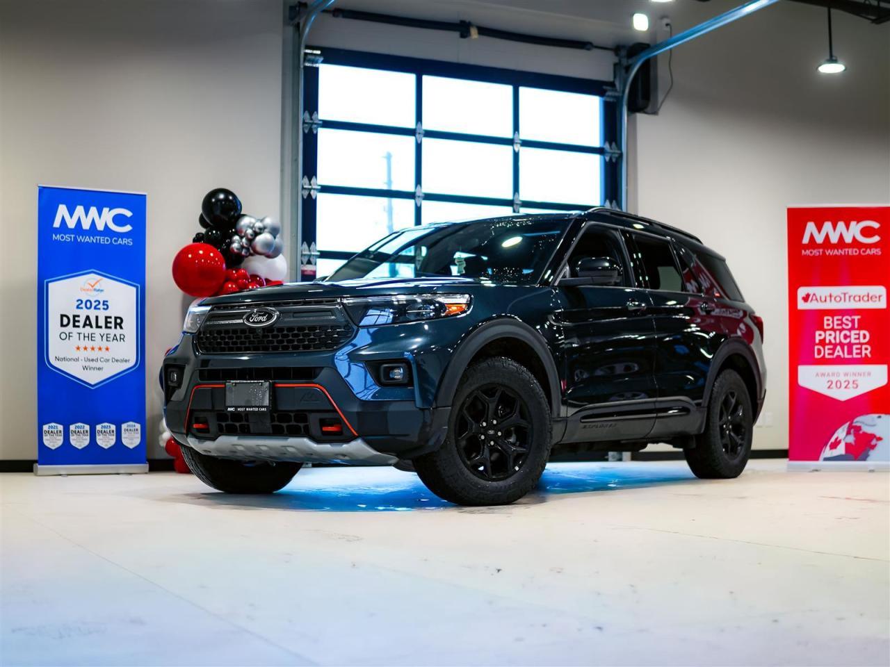 <div style=text-align: justify;><span style=font-size:14px;><span style=font-family:times new roman,times,serif;>Test drives available by appointment at our Guelph and Kitchener locations.&nbsp;Get approved in minutes with competitive rates starting at 6.46% O.A.C.This new arrival has a CLEAN CARFAX with no accidents and is also a one owner Canadian (Ontario) lease return vehicle with service records.&nbsp;High-value options included with this vehicle are; blind spot indicators, lane departure warning, adaptive cruise control, pre-collision, lane watch, navigation, paddle shifters, rear heated seats, black leather / heated / power seats, rear sensor, panoramic sunroof, convenience entry, push button, power tailgate, app connect, sunroof, back up camera, touchscreen and 18&rdquo; alloy rims,&nbsp;360 camera, bang and olfusen sound, panoramic roof, heated steering, adaptive cruise, ford pass, remote start&nbsp;offering immense value.</span></span></div><div style=text-align: justify;><br /><span style=font-size:14px;><span style=font-family:times new roman,times,serif;><strong>Why Choose Most Wanted Cars?</strong><br />At Most Wanted Cars, we&rsquo;re not just a dealership, we&rsquo;re a place where our customers send their family and friends. Since 1975, our family owned and operated business has been proud to offer the best financing options in Kitchener-Waterloo-Cambridge, Guelph, and the surrounding areas. We&rsquo;re proud to be recognized as DealerRater&rsquo;s National Winner for Used Car Dealers in 2023, 2024 & 2025, with an A+ rating from the Better Business Bureau with over 3,600 &nbsp;customer reviews averaging 4.9/5. Most units are one owner, accident free, clean CarProof, low km, Canadian vehicles, local vehicles, odor free and smoke free. We offer a wide selection of Certified Pre-Owned vehicles, each backed by a free CarProof report, with no liens, full safety inspected, with a multi-point inspection. All vehicles are freshly serviced with an oil change and units can be vehicle detailed upon request, ensuring they&rsquo;re ready for the road. Many of our vehicles are dealer serviced and include the balance of factory warranty for added peace of mind. Every vehicle is thoroughly reconditioned and presented in excellent condition, because at Most Wanted Cars you deserve nothing less!<br />To serve you better, we have two convenient locations:<br />&nbsp;</span></span></div><ol><li style=text-align: justify;><span style=font-size:14px;><span style=font-family:times new roman,times,serif;><strong>600 Elmira Rd N, Guelph &ndash; 519 822 2227</strong></span></span></li><li style=text-align: justify;><span style=font-size:14px;><span style=font-family:times new roman,times,serif;><strong>1620 King Street East, Kitchener &ndash; 519 772 3040</strong></span></span></li></ol><div style=text-align: justify;><span style=font-size:14px;><span style=font-family:times new roman,times,serif;>&nbsp;<br />Visit us at <a href=http://www.mostwantedcars.ca/>www.mostwantedcars.ca</a> to explore our full inventory and complete an easy online finance application for exclusive online preferred rates. Interest rates offered as low as 6.46% on approved credit.<br /><em>Note: Prices listed are available for financing purchases only, with approved credit. The cash price is $975 more for other payment methods. Taxes, licensing and detailing are not included in the listed price.</em><br />&nbsp;<br />Most Wanted Cars also provides additional protection options at exclusive pricing, including the Fresh Start Platinum Package, rust protection, ceramic coating, gap insurance, extended warranties, walk-away insurance, and road hazard protection, among others. For more details, please consult with your sales representative.</span></span></div>