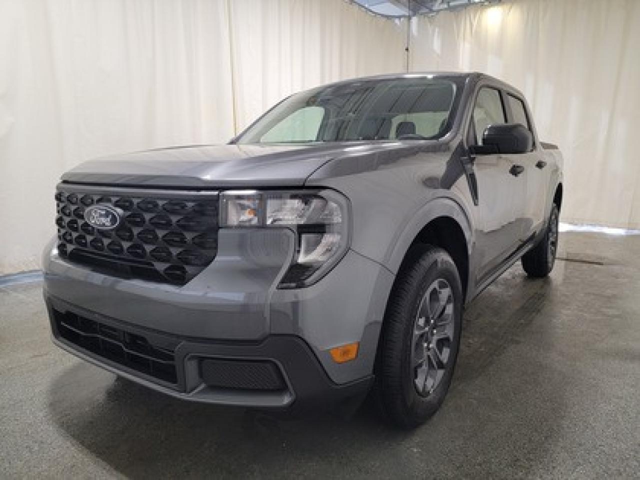 This 2026 Ford Maverick XLT stands out in Carbonized Grey Metallic, combining the versatility of a pickup with the efficiency and convenience of a compact truck. Equipped with the 2.0L EcoBoost® engine, this truck delivers 250 horsepower and 277 lb-ft of torque, paired with an 8-speed automatic transmission for smooth performance and an estimated 9.4L/100 km (30 miles per gallon) combined fuel economy.

Key Features:
Tire Inflator and Sealant Kit
FordPass Connectivity for remote vehicle control
Ford Co-Pilot360
Trailer Sway Control
Remote Keyless Entry
17 Carbonized Grey-Painted Aluminum Wheels
P225/65R17 A/S BSW Wheels
Lane Keeping Aid
Rear View Camera
Automatic LED High Beams
LED Headlamps
Manual Tailgate Lock
8 Center Stack Screen
Electronic Stability Control
Cruise Control

The 2026 Maverick XLT  is engineered for Saskatchewans extreme weather and diverse driving conditions, offering a comfortable, tech-savvy, and fuel-efficient experience. With heated front seats, rear under-seat storage bins, and advanced driver-assist technologies, this truck delivers both practicality and peace of mind for everyday driving.

Bennett Dunlop Ford, proudly serving Regina for over 40 years, is conveniently located at 770 Broad Street. With over 3,500 Google reviews, our reputation reflects our commitment to providing a fast, easy, and enjoyable vehicle-buying experience. We eliminate the hassle with no admin or documentation fees, transparent upfront pricing lets you shop with total confidence. But were more than just a dealershipwere driven to make a difference by supporting local community initiatives and events that matter to you. Visit Bennett Dunlop Ford today and experience why were Reginas trusted choice for quality vehicles, exceptional service, and a genuine commitment to driving change in our community!