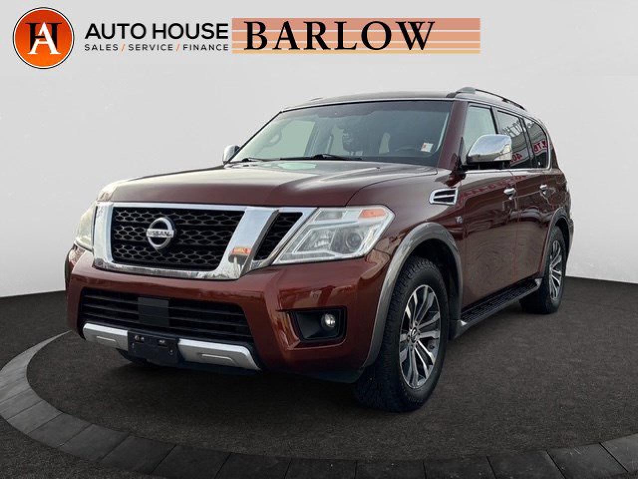 Used 2017 Nissan Armada SL NAVIGATION BACKUP CAMERA SUNROOF LANE ASSIST HEATED LEATHER SEATS for sale in Calgary, AB