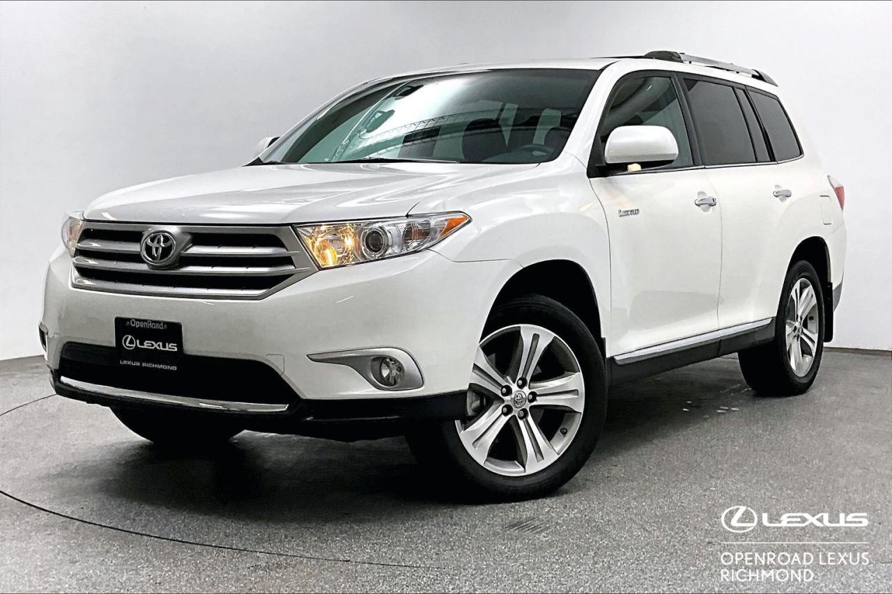 Used 2013 Toyota Highlander 4WD V6 LTD 5A for sale in Richmond, BC