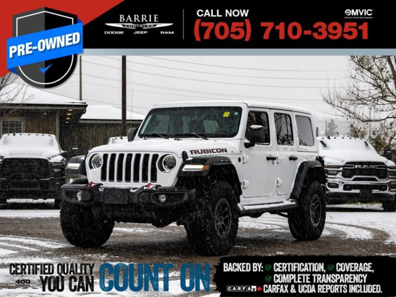 Used 2023 Jeep Wrangler RUBICON for sale in Barrie, ON