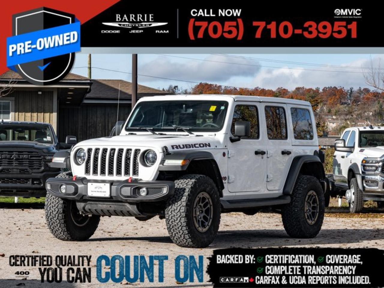 Used 2023 Jeep Wrangler RUBICON for sale in Barrie, ON