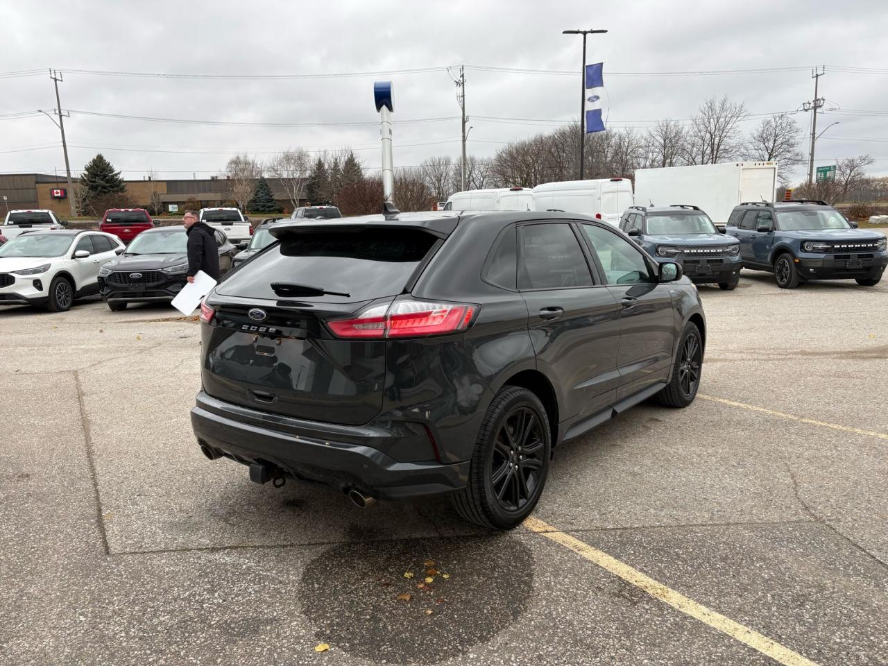 2021 Ford Edge ST-LINE, 2L ECOBOOST! AWD, PANO ROOF, HEATED WHEEL Photo