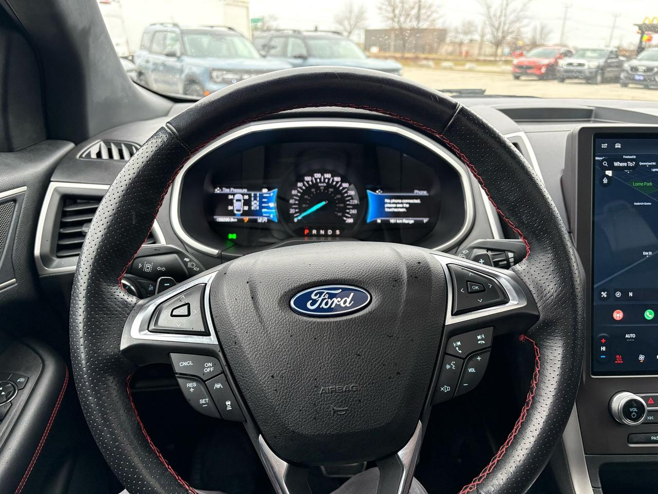 2021 Ford Edge ST-LINE, 2L ECOBOOST! AWD, PANO ROOF, HEATED WHEEL Photo