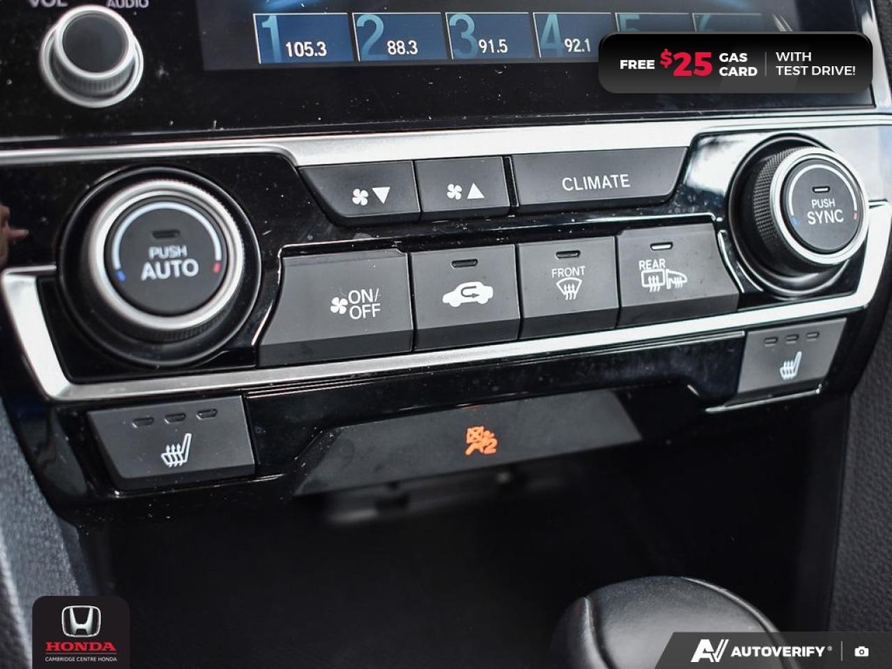 2020 Honda Civic EX HEATED SEATS | REARVIEW CAMERA | APPLE CARPLAY™/ANDROID AUTO™ Photo