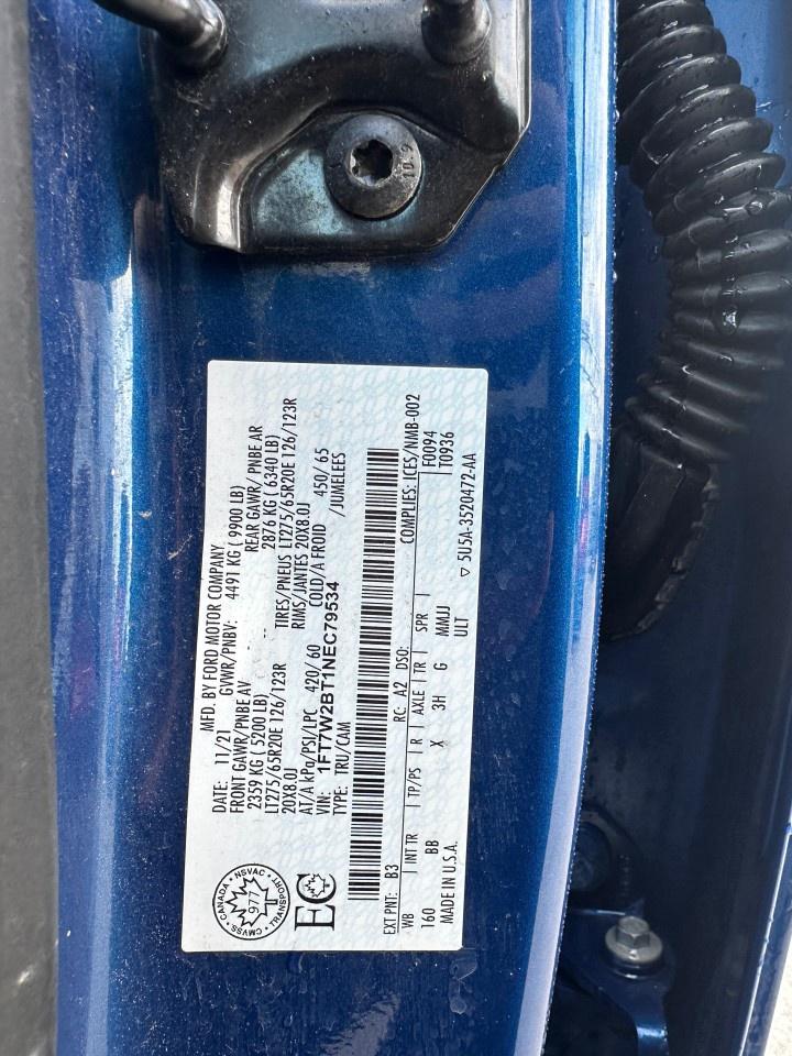 2022 Ford F-250 Super Duty SRW PLATINUM 4WD CREW CAB 6.75' BOX Photo