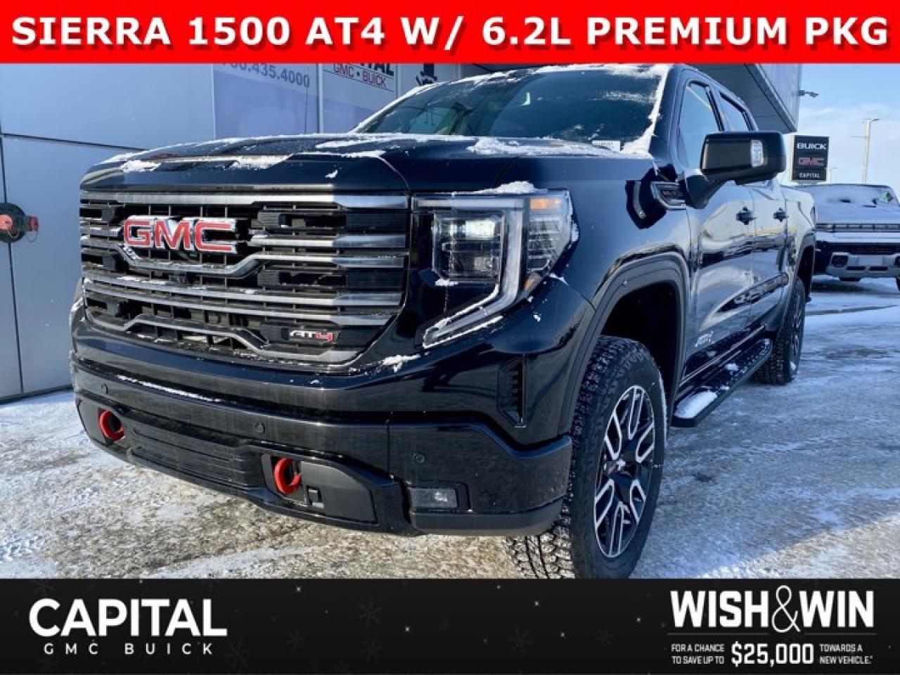 New 2026 GMC Sierra 1500 Crew Cab AT4 for sale in Edmonton, AB