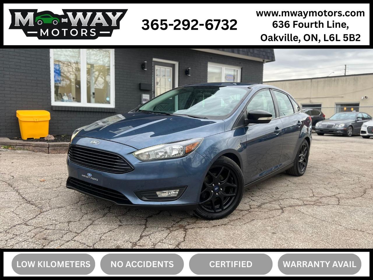 2018 Ford Focus SEL NO ACCIDENT H-SEATS & STEERING APPLE CARPLAY - Photo #1