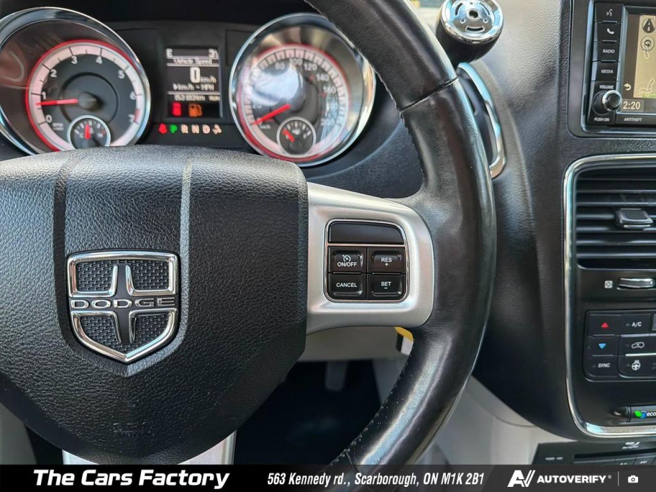 2016 Dodge Grand Caravan Crew Plus Leather/ Navigation /Sunroof /Camera! - Photo #15