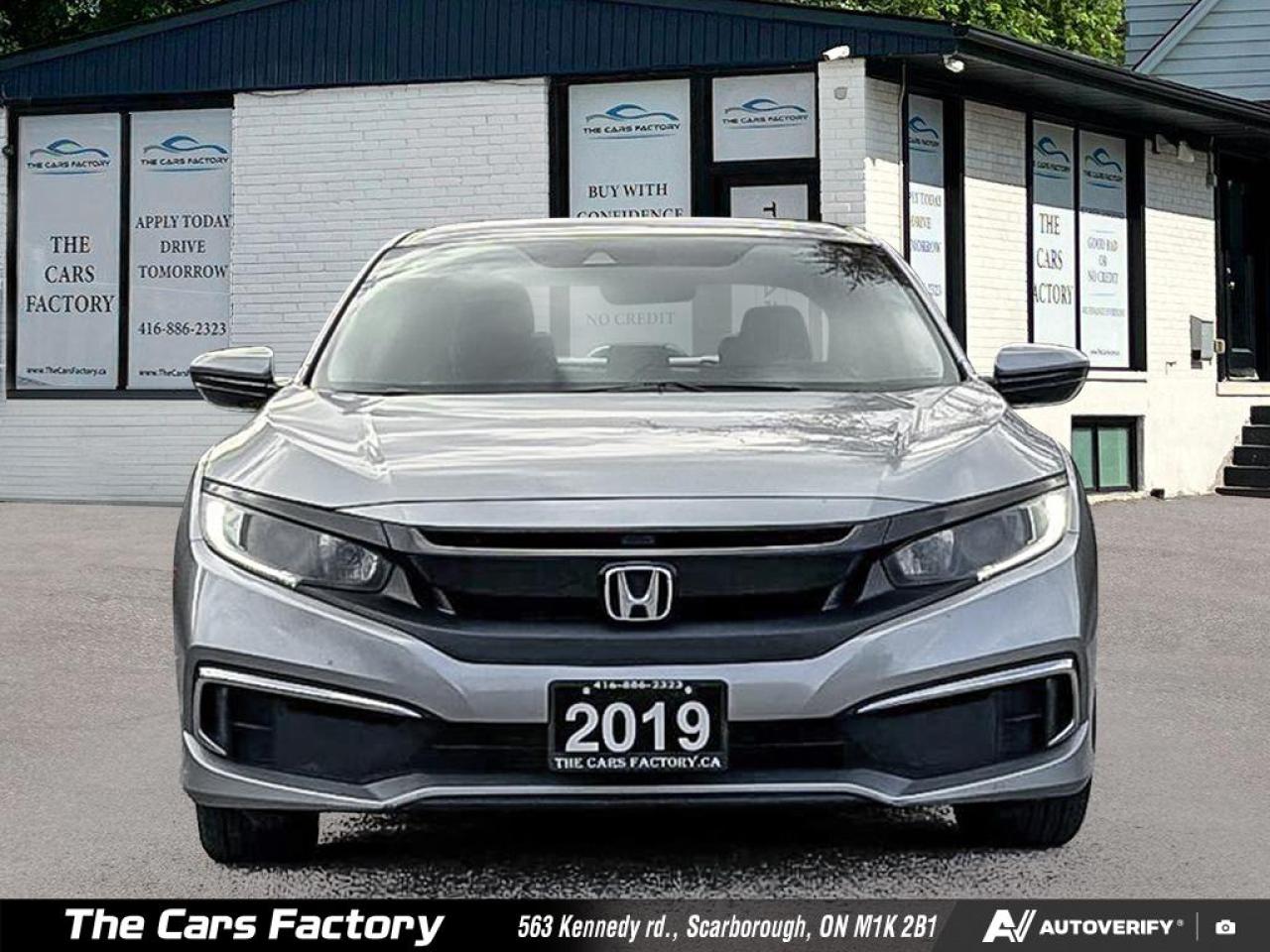 2019 Honda Civic LX 085,870KM Camera / Apple CarPlay / No Accident! - Photo #2