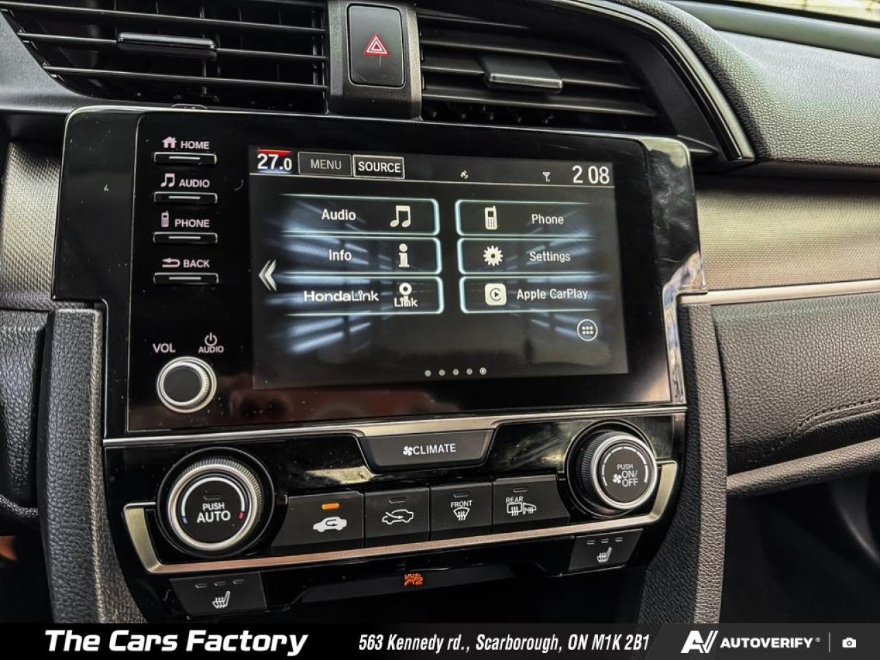2019 Honda Civic LX 085,870KM Camera / Apple CarPlay / No Accident! - Photo #19