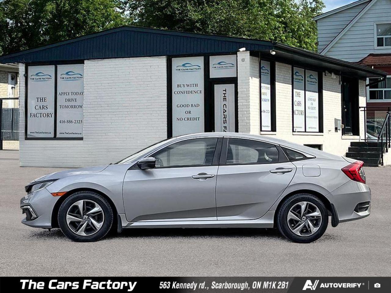 2019 Honda Civic LX 085,870KM Camera / Apple CarPlay / No Accident! Photo2