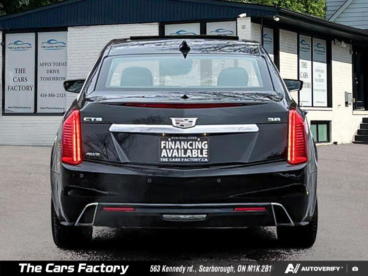 2018 Cadillac CTS 3.6L Luxury AWD No Accidnet Loaded! Photo4