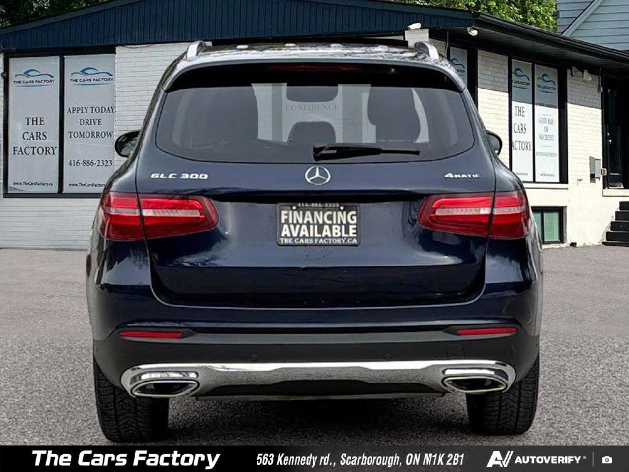 2018 Mercedes-Benz GLC-Class GLC 300 4MATIC 360° Camera 098,537KM Loaded! Photo4