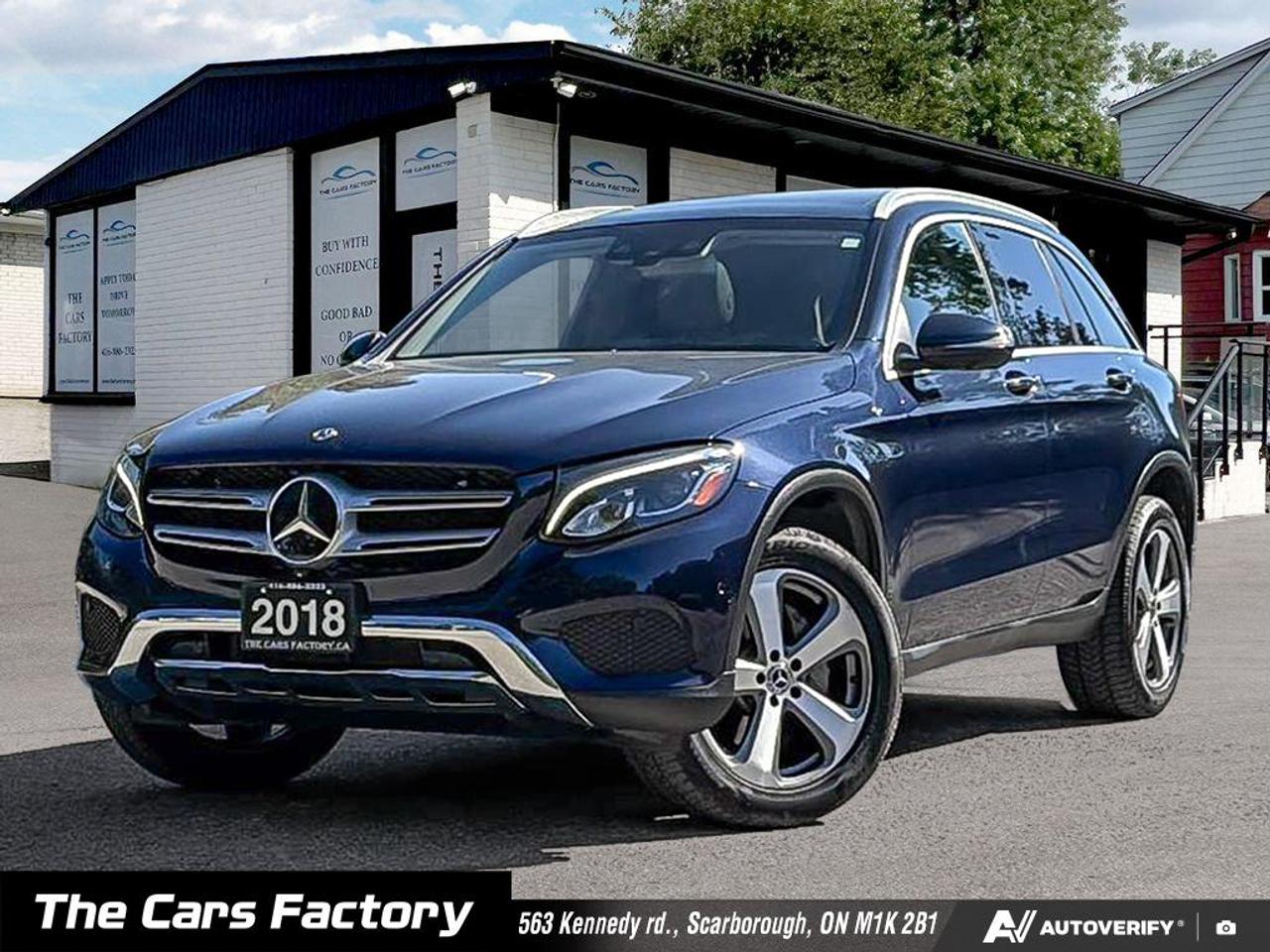 2018 Mercedes-Benz GLC GLC 300 4MATIC 360° Camera 099,255KM Loaded!