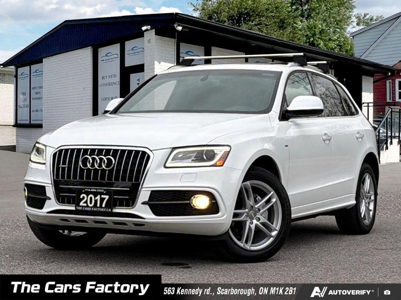 2017 Audi Q5 Quattro S-Line 2.0T Progressiv • NO ACCIDENTS •