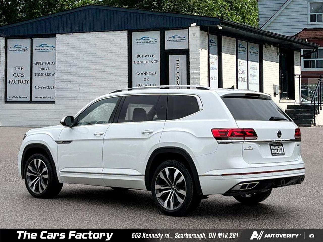 2021 Volkswagen Atlas Execline / R-Line Pkg Fully Loaded! Photo3