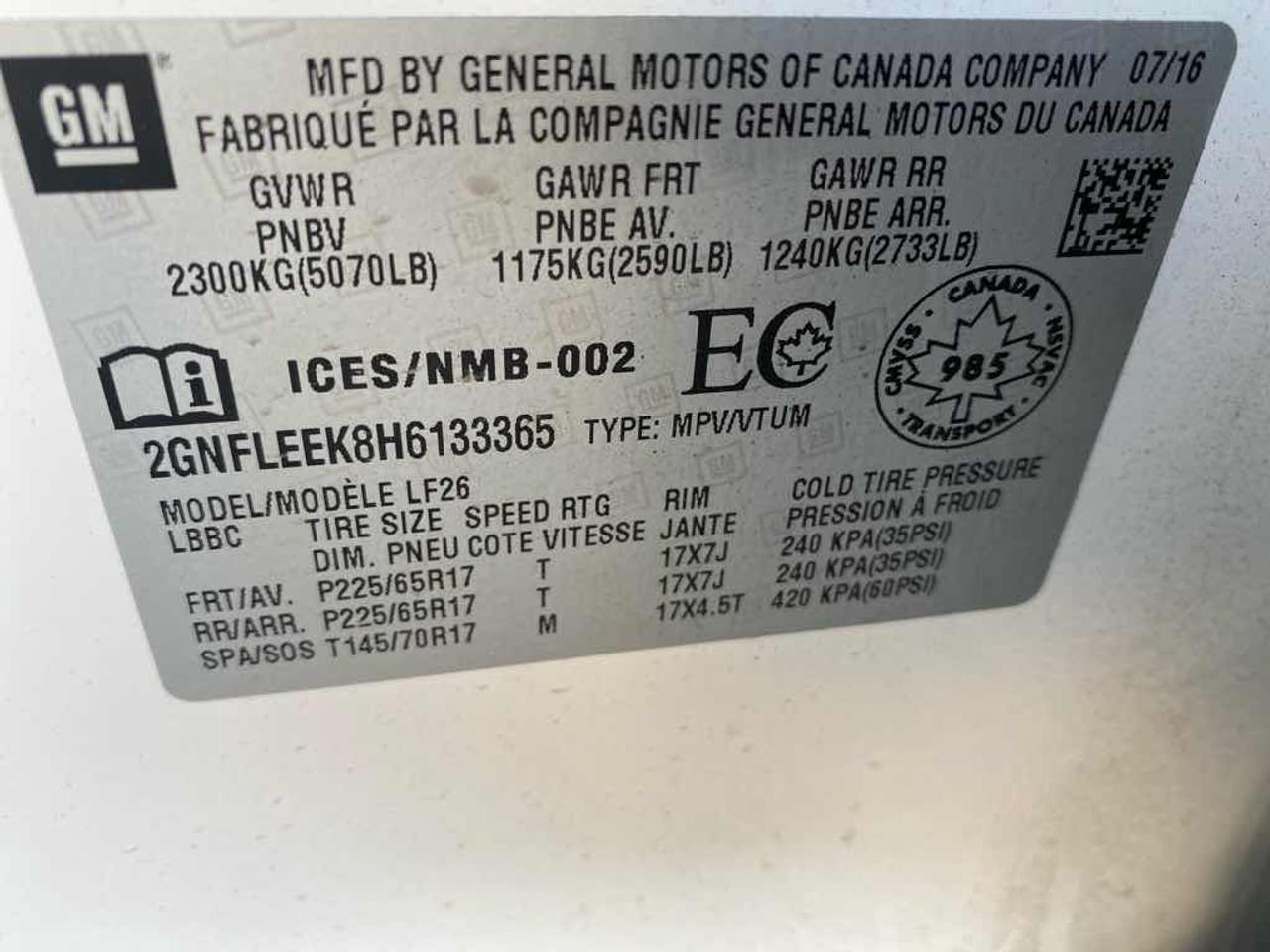 2017 Chevrolet Equinox LS Photo