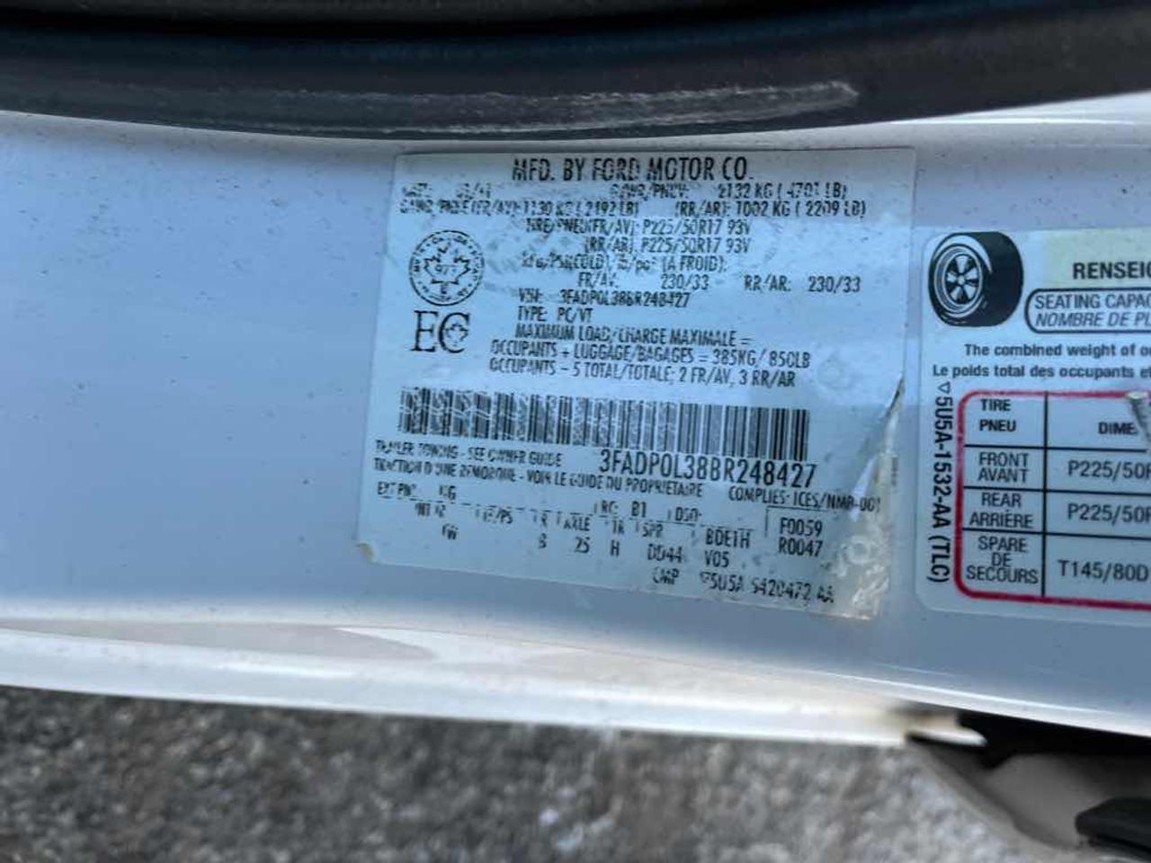 2011 Ford Fusion HYBRID Photo