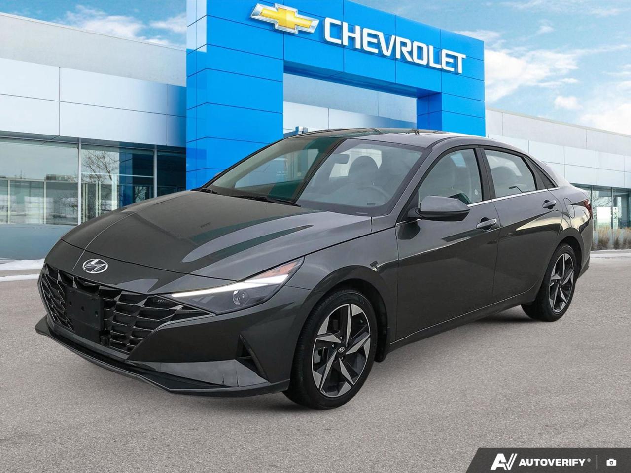 Used 2023 Hyundai Elantra Luxury Heated Leather | Sunroof for sale in Winnipeg, MB