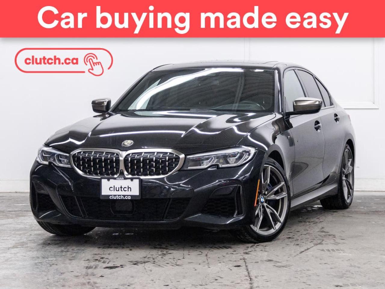 Used 2020 BMW 3 Series M340i xDrive w/ Apple CarPlay & Android Auto, Sunroof, Nav for sale in Toronto, ON