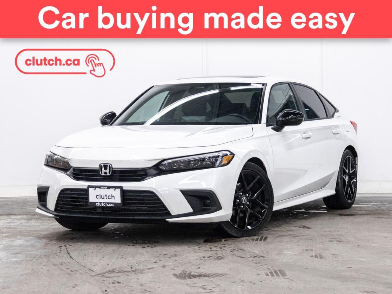 Used 2024 Honda Civic Sport w/ Apple CarPlay & Android Auto, Heated Front Seats, Rearview Camera for sale in Toronto, ON