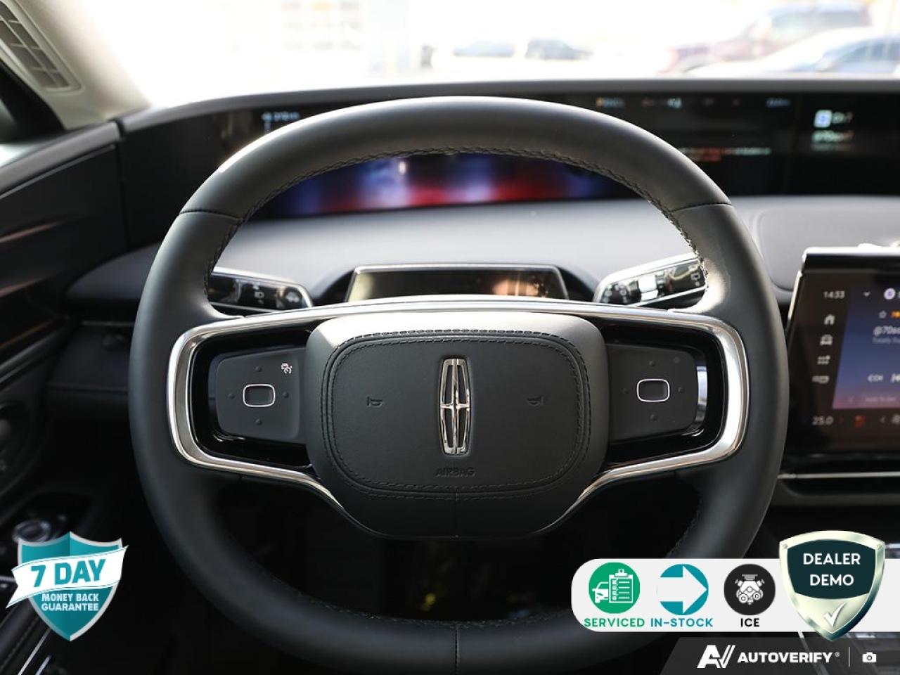 2026 Lincoln Nautilus Premiere 102A | 8-SPD A/T | 18 MINI SPARE WHEEL AND TIRE | JET APPEAR PKG | 2.0L GTDI A | LINCOLN SOFT TOUCH BLK/GREY | /LT SPACE GREY INT | WHITE PLATINUM MET 3C Photo