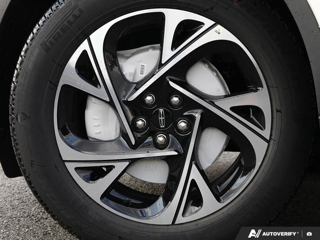 2026 Lincoln Nautilus Premiere 102A | 8-SPD A/T | 18 MINI SPARE WHEEL AND TIRE | JET APPEAR PKG | 2.0L GTDI A | LINCOLN SOFT TOUCH BLK/GREY | /LT SPACE GREY INT | WHITE PLATINUM MET 3C Photo