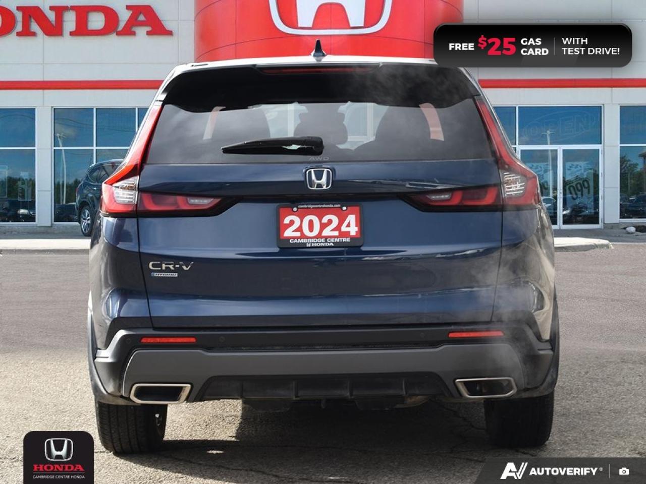 2024 Honda CR-V Hybrid EX-L HONDA SENSING TECHNOLOGIES | REARVIEW CAMERA | APPLE CARPLAY™/ANDROID AUTO™ Photo