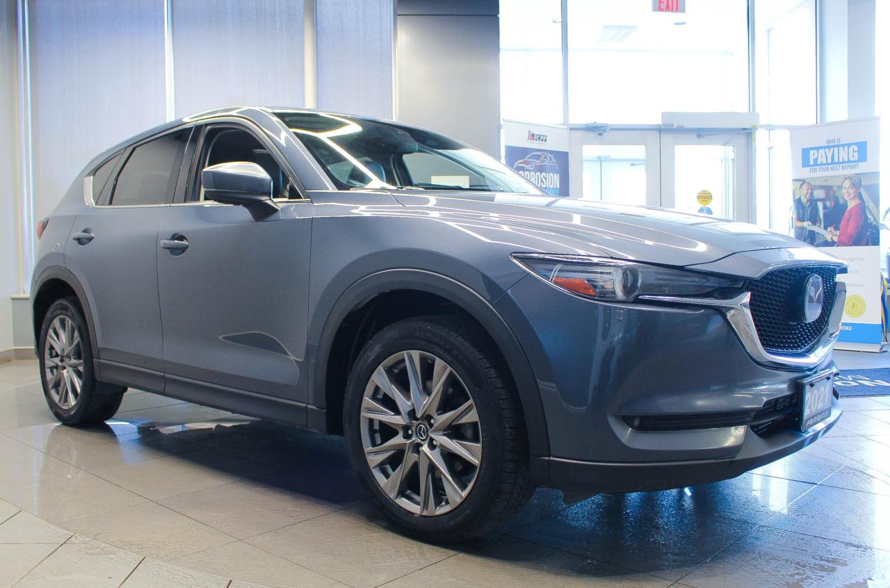 2021 Mazda CX-5 GT w/Turbo HEADS UP DISPLAY - TURBO ENGINE - HEATED/VENTILATED LEATHER SEATS Photo3