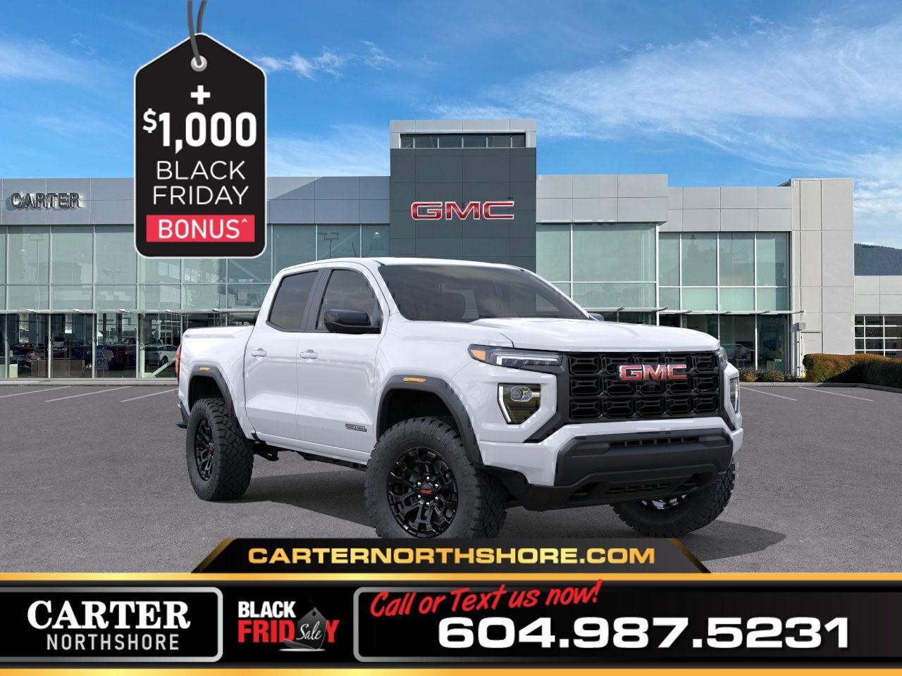 New 2026 GMC Canyon ELEVATION 4WD | Alum Wheels/Locking Diff/Trailer P for sale in North Vancouver, BC
