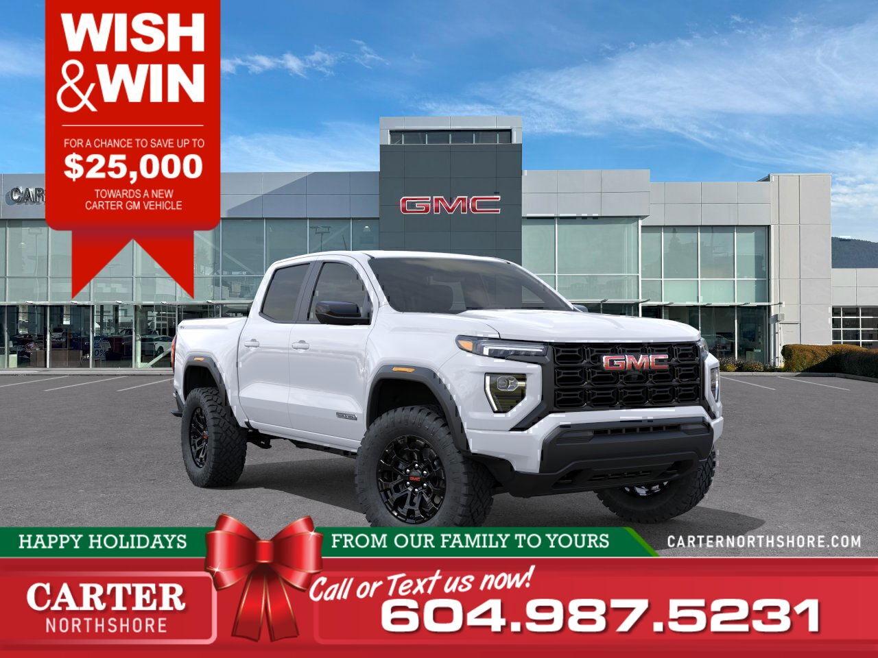New 2026 GMC Canyon ELEVATION | WISH & WIN - SAVE UP TO $25,000! for sale in North Vancouver, BC