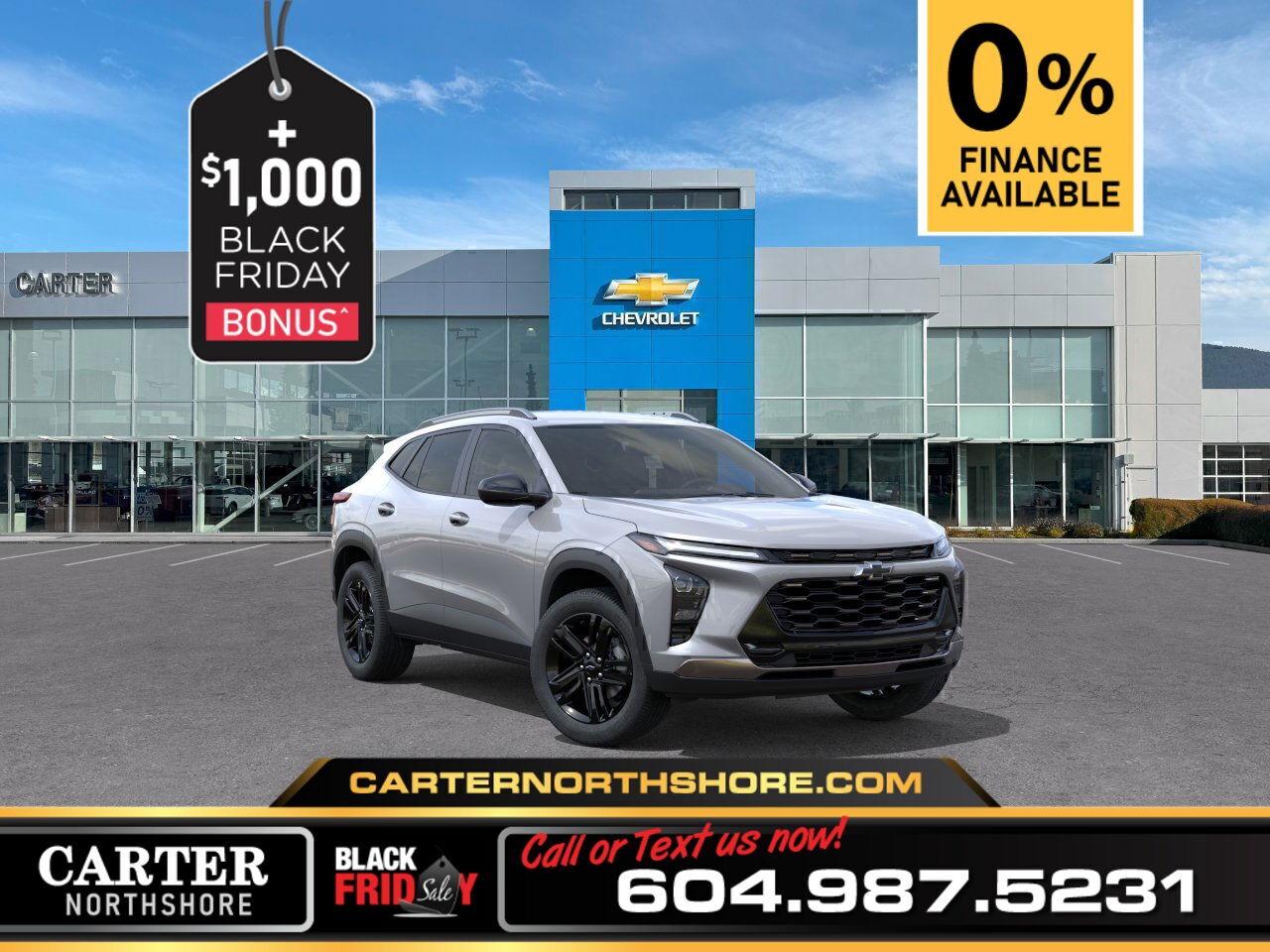 New 2025 Chevrolet Trax 1LT | Alum Wheels/HD Touchscreen/HD Rear Cam for sale in North Vancouver, BC